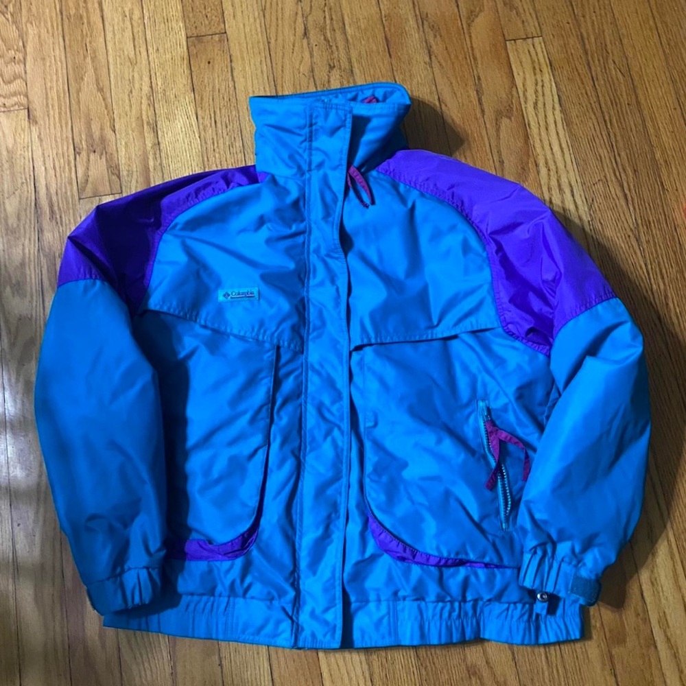 Women’s Large Columbia Jacket Vintage w Reversible Liner Puffer